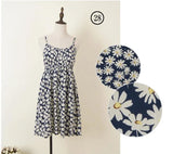 Women Summer Cotton Flower Dress Beach Dress Short Vintage Dresses Mori Girls Wear vestido de verao