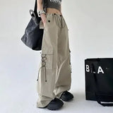 Popular Vintage Y2K Pants Women Harajuku Style Hip Hop Sweatpants Fashion Joker Loose Casual Pants Streetwear Women