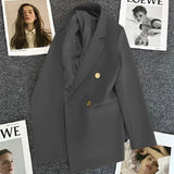 Zingj Fried Street Small Suit Jacket Female 2023 Spring And Autumn New Korean Version Web Celebrity Temperament Small Casual