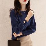 Sweater Women's Autumn And Winter 2025 New Knitted Knitted Winter Thick Loose New Year Red Chic