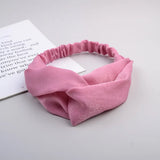 Headband Cross Top Knot Elastic Hair Bands Soft Solid Color Girls Hairband Hair Accessories Twisted Knotted