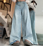 Vintage High Waist Wide Leg JeansOutfit