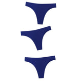 Seamless Panties Women Briefs Nylon Ultra-thin G-string Thongs Low Rise Lingerie Ice Silk Briefs Lady Underwear Plus