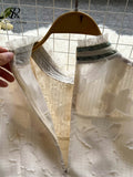 Splice Lace Embroidery Women Dress Summer 2023 Temperament Elegant Zipper Long Sleeves Ladies A Line Slim Chic