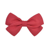 Piece 3.6inches Cute Solid Bowknots Hair Clips For Baby Girls Safty Boutique Hairpins Barrettes Headwear Kids Hair