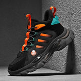 Top Men's Runing Shoes Spring Chunky Sneakers Comfortable Sport Shoes Outdoor Gym Walking Shoes Designer Reflective