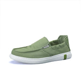 Loafer New Driving Lazy Canvas Shoes LightMen's Vulcanized Shoes Breathable Footwear Men's Flat Shoes Sneaker