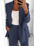 Fashion Lapel Slim Cardigan Temperament Suit Coat Women's Wear Blazer Women Colorful Blazer Jacket for Women Woman
