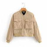 New Fall / Winter 2024 New Women's Street Fashion Pilot Padded Jacket W041 7218-Outfit