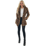 Leopard Print Fashion Temperament Fur Loose Furry