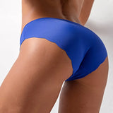 Sexy ladies panties one-piece seamless cotton ice silk underwear female close-fitting elastic breathable ladies briefs