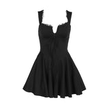 Summer 2024 New Fashion Women's Wear Elegant Hip Skirt Retro Style Sexy Dress