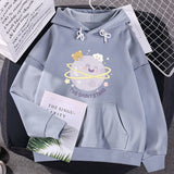 Womens Loose Streetwear Sweatshirts Hoodies Women Hooded Simple Leisure Oversize Pullovers Korean Style Warm