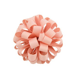 3inch New Design Beauty Grosgrain Ribbon Flower With Elastic Rope Floral Hair Bands Kids Accessories
