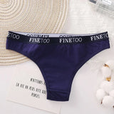 Cotton Women's Panties Letter Waist Underwear Female Underpants Comfortable Lady Low-Rise Panty Female Lingerie