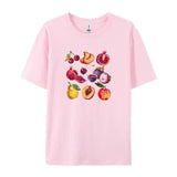 Retro Fruit Graphic Tees- Outfit