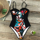 Sexy One Piece Swimsuit Swimwear Push Up Monokini Bandage Bodysuit Swimming Suit For Women Maillot De Bain