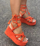 Velvet Sandals Women 2025 Summer Slopes And Beach Shoes Wish Sand