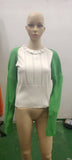 Zingj P Sexy Solid Color Ultra Short Long-Sleeved Sweater Coat-Outfit