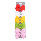 Pcs/set Grosgrain Ribbon Hair Bows With Clip For Cute Baby Girls Colorful Hair Clips Hairpins Barrettes Kids Hair