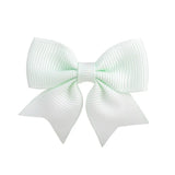 1piece Colorful Ribbon Hair Bows With Clip For Baby Girls Mini Cute Hairpins Barrettes Headwear Kids Hair