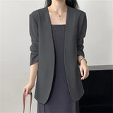 New Small Suit Jacket Spring And Autumn Early Autumn Suit With Fashion Simple Early Spring Leisure Top