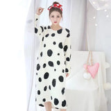 Women Coral Velvet Printed Korean Style Leisure Daily Womens Student Loose Kawaii Elegant New Soft Comfortable