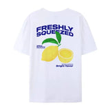 Freshly Squeezed Lime Print T-Shirt- Outfit