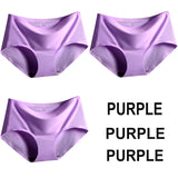 Seamless Panties Women Panties Sexy Female Underpants Briefs Invisible Pantys Solid Color Soft Intimate Lingerie