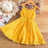 Girls Dress New Summer Girls Dresses Fancy Flower Princess Dress Toddler Tutu Baby Girls Tulle Dress Casual Wear 3