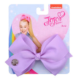 Bows Jojo Siwa Rainbow Printed Knot Ribbon Bow For Girls Handmade Boutique Hair Clip Children Hair