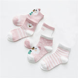 Pairs/Lot 0-2Yrs Baby Socks Summer Mesh Cotton Cartoon Animal Kids Socks Girls Cute Newborn Boy Toddler Socks Baby