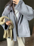 solid color reversible jacket with hood and
