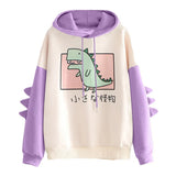 Printed Dinosaur Color Women's Winter