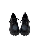 New British Style Mary Precious Shoes Women's Loose High Thick-Sed Jk Small Leather Shoes Spring And Autumn Students Casual Single