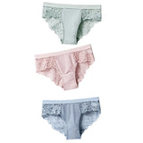 Women Panties Sexy Lace Panties Seamless Low-waist Panties Woman Thong Transparent Hollow Out Underwear Female