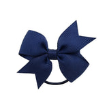 Grosgrain Ribbon Hair Bands Ponytail Holder Rubber Band For Baby Girls Handmade Hair Rope Scrunchie Hair