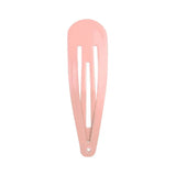 Girls Snap Hair Clips For Children Baby Hair Accessories Women Hairpins Barrettes Clip Pins BB Solid Color Metal