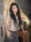 Fashion Chic Letter Tshirts Femme Summer All Match Y2k Aesthetic Crop Top Streetwear Casual Grunge Tee Shirts