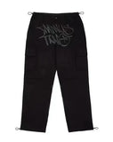 High Street Hip Hop Chao Alphabet Printed Overalls Men's And Women's Baggy Straight Casual