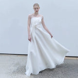 Bridal Little Man 2025 New High-End Engagement Dress Dress Red Breasted Banquet Evening