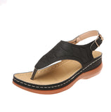 Women's Shoes 2025 New Roman Wind With Women's Sandals 43 Large-Size