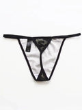 Cotton Panties Underwear Women Plus Size Bow Sexy Lingerie Panty Thongs and G String Tanga T-back Seamless String