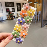 Children Cute Cartoon Fruit Elastic Hair Bands Girls Baby Lovely Rubber Bands Ponytail Holder Kids Hair