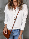 Color Knitted Shirt Women's Single Buckle Collar Long Sleeves Loose Leisure Bottoming Top Autumn And Winter