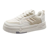 Zingj Shoes Women Fall 2024 New Niche Korean Version Hong Kong Style Casual Small White Shoes Ins Tide Student