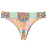 New Sexy Flowers Lingerie Woman Knickers Low-waist Panties Thong Seamless Breathable Underwear Female G String