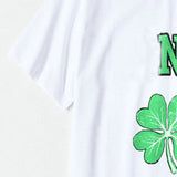 vintage chic smiley print T-shirt women 2022 summer short sleeve round neck cotton cozy tees casual tops female
