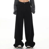Vintage Black Straight Baggy Boyfriend JeansOutfit