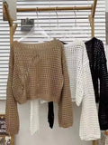 Zingj A Thin, Empty, Long-Sleeved Sunscreen Shirt, A Girl Who Is Short And Hot In Summer Wants To Beware Of The Trend Of Wearing Blouses Outside The